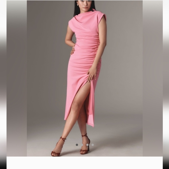 Anthropologie Dresses & Skirts - Anthropologie Maya Ruched Cowl Neck, Size M